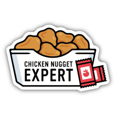Chicken Nugget Expert Sticker