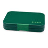 Yumbox Tapas 5 Compartment, Greenwich Green with Clear Green Tray