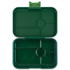 Yumbox Tapas 5 Compartment, Greenwich Green with Clear Green Tray