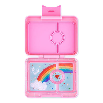Yumbox Snack, Fifi Pink with Rainbow Tray