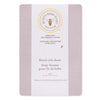 Burts Bees Fitted Crib Sheet, Soft Lavender