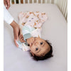 Burts Bees Fitted Crib Sheet, Soft Lavender