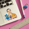 Mister Rogers Die Cut Sticker
