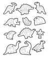 Crocodile Creek Colouring Stickers, Dinosaurs