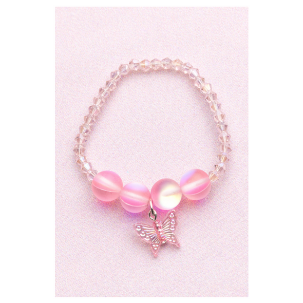 Great Pretenders Boutique Holo Pink Crystal Bracelet