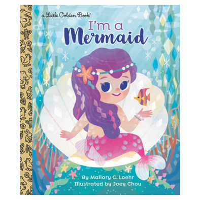 Little Golden Book I Am A Mermaid