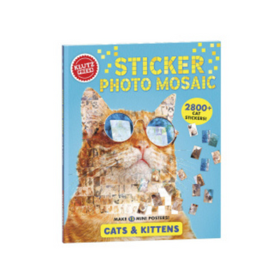 Sticker Photo Mosaic, Cats & Kittens