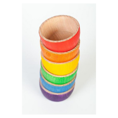Grapat Wood Coloured Bowls