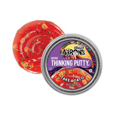 Crazy Aarons Thinking Putty Mini, Take a Taco