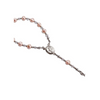 Cherished Moments Sterling Silver Pink Rosary