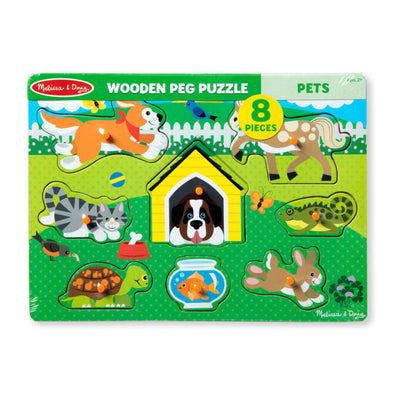 Melissa & Doug Peg Puzzle, Pets