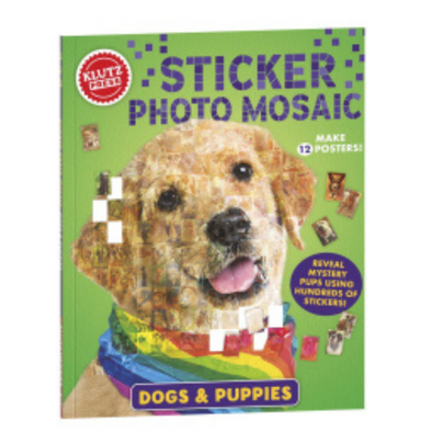 Sticker Photo Mosaic, Dogs & Puppies