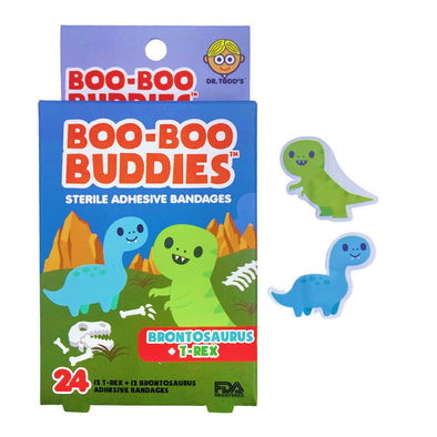 Boo Boo Buddies Bandages, Brontosaurus & T-Rex
