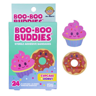 Boo Boo Buddies Bandages, Cupcake & Donut