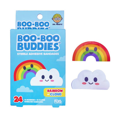 Boo Boo Buddies Bandages, Rainbow Cloud