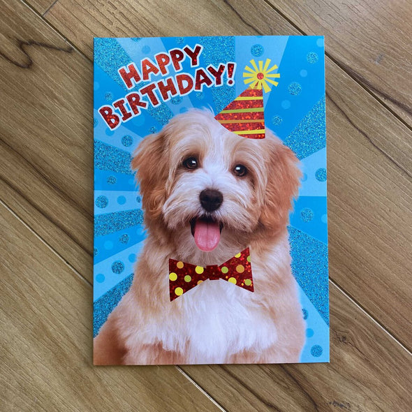 Happy Birthday Puppy Card